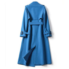 Overcoat Solid Slim Fit Elegant  Stylish Long Outerwear