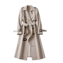 Overcoat Solid Slim Fit Elegant  Stylish Long Outerwear